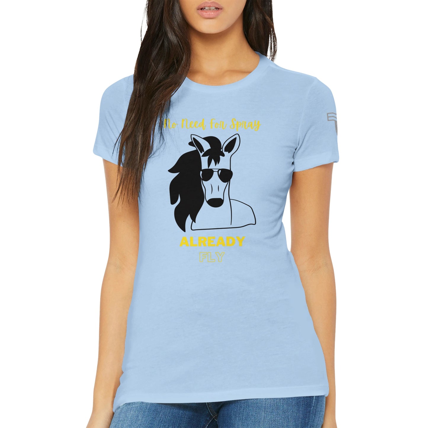 Already Fly - Premium Womens Crewneck T-shirt