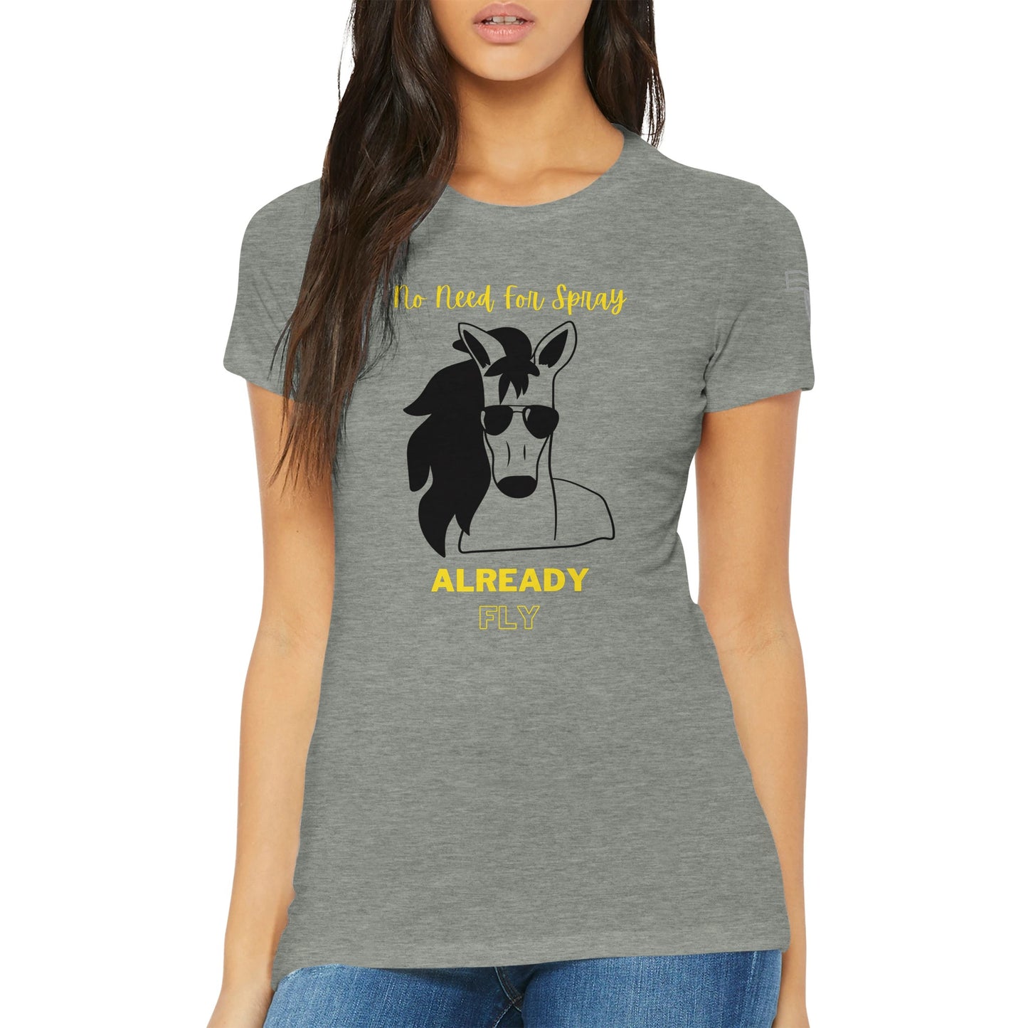 Already Fly - Premium Womens Crewneck T-shirt